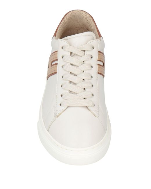 Hogan Natural Sneakers Leather