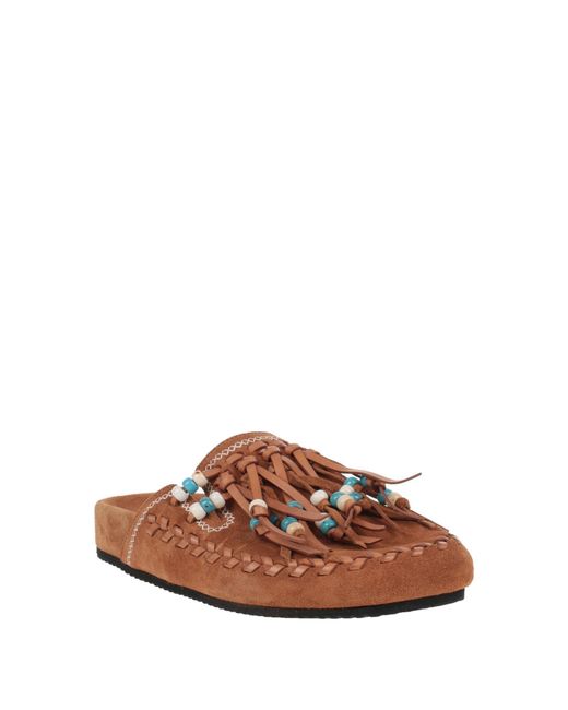 Alanui Brown Mules & Clogs