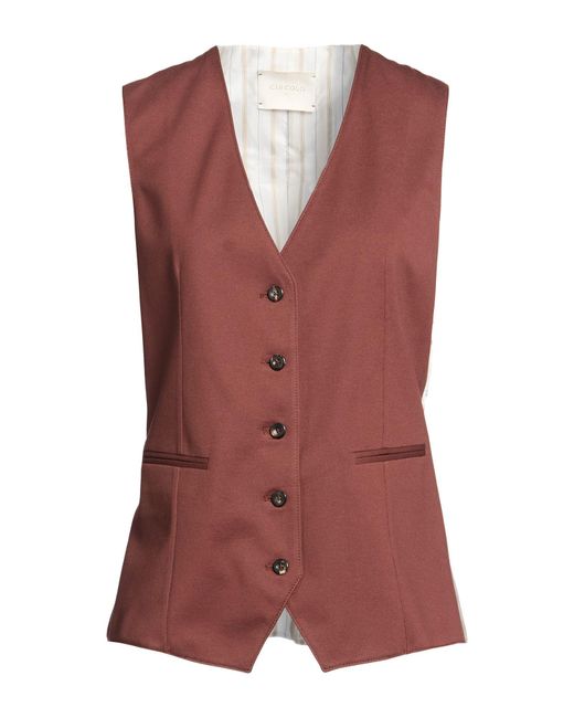 Circolo 1901 Red Waistcoat
