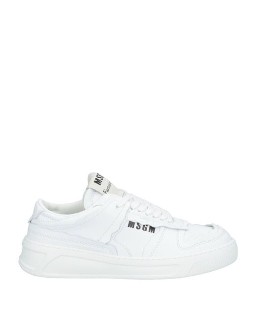Msgm Vortex MSGM Trainers in White | Lyst