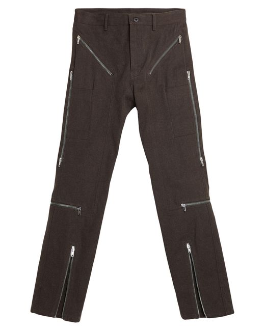 Rick Owens Gray Pants Polyester for men