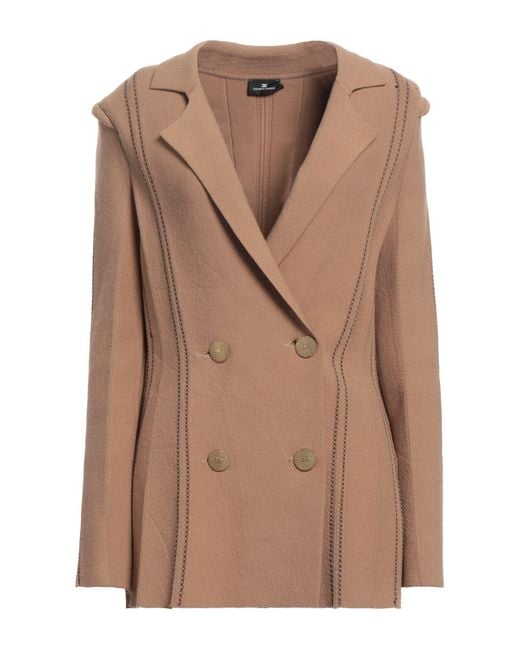 Elisabetta Franchi Brown Blazer