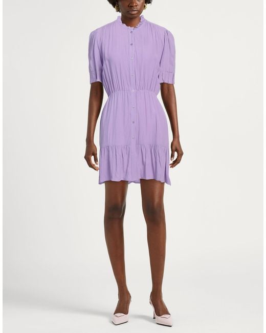 Pinko Purple Mini Dress