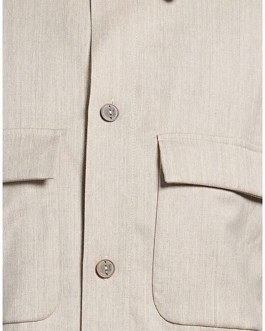 Hevò Natural Jacket Virgin Wool, Viscose, Polyester, Elastane for men