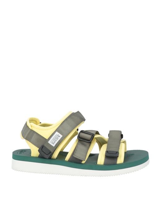 Suicoke Green Sandals for men