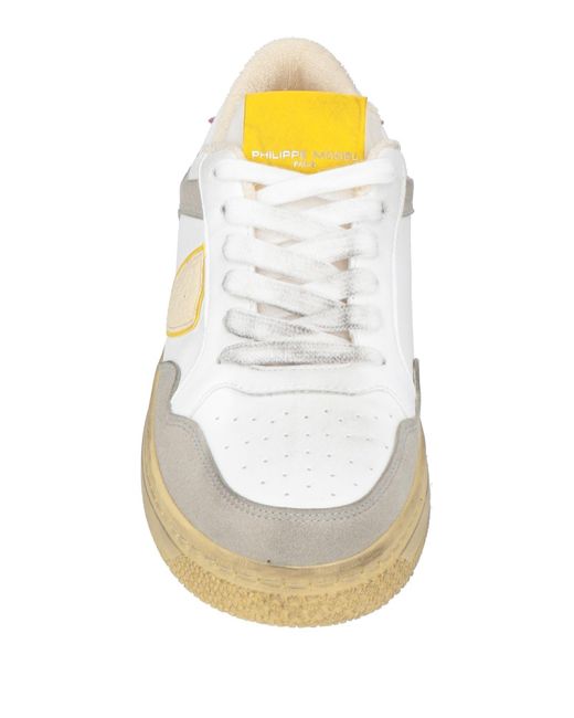 ACBC x PHILIPPE MODEL White Trainers