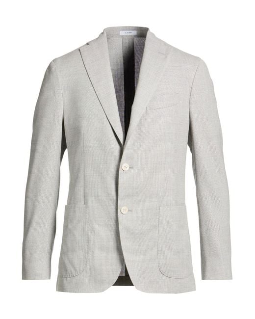 Boglioli Gray Blazer for men