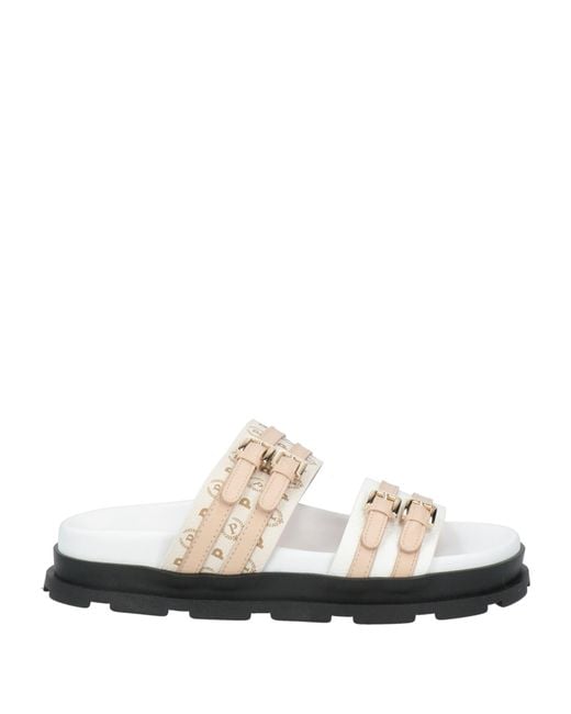 Pollini White Sandale