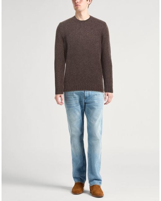 Fedeli Gray Jumper for men