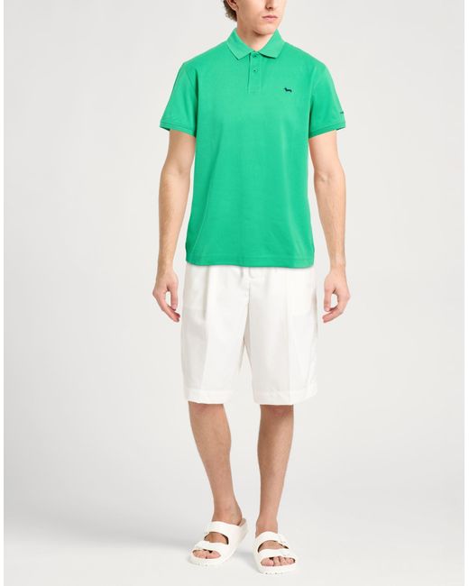 Harmont & Blaine Green Polo Shirts for men