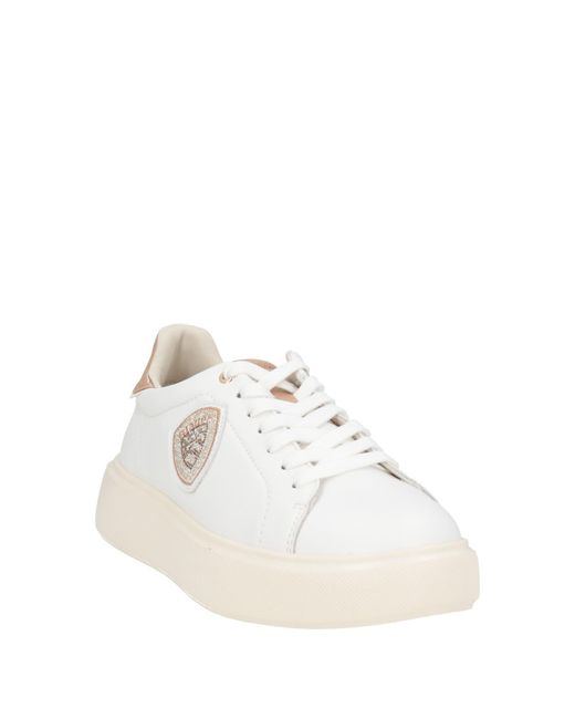 Blauer White Trainers