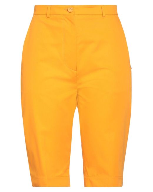 Sportmax Yellow Shorts & Bermuda Shorts