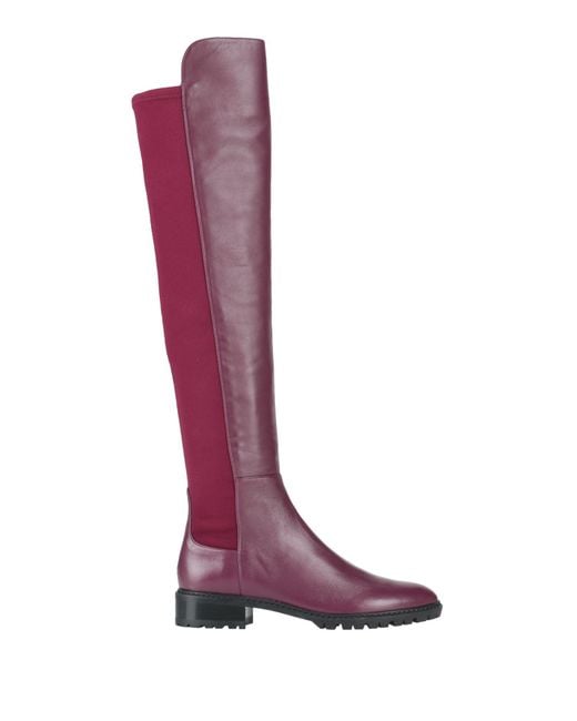 Stuart Weitzman Red Stiefel