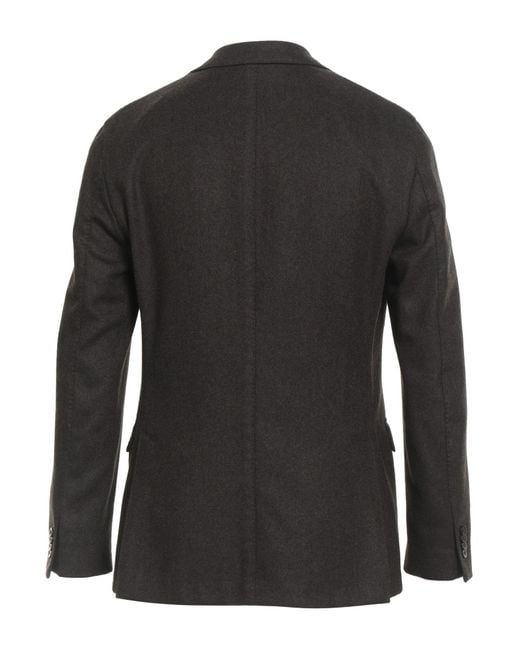Boglioli Black Blazer Wool, Polyamide for men