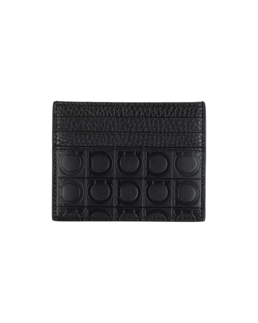 Ferragamo Dokumentenetui in Black für Herren