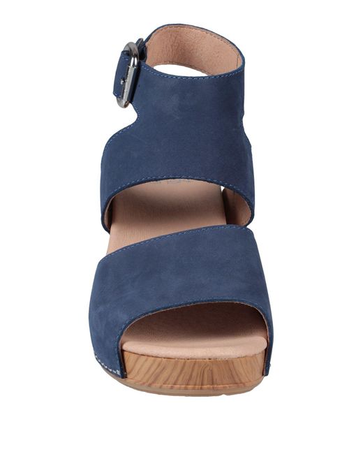 dansko blue sandals
