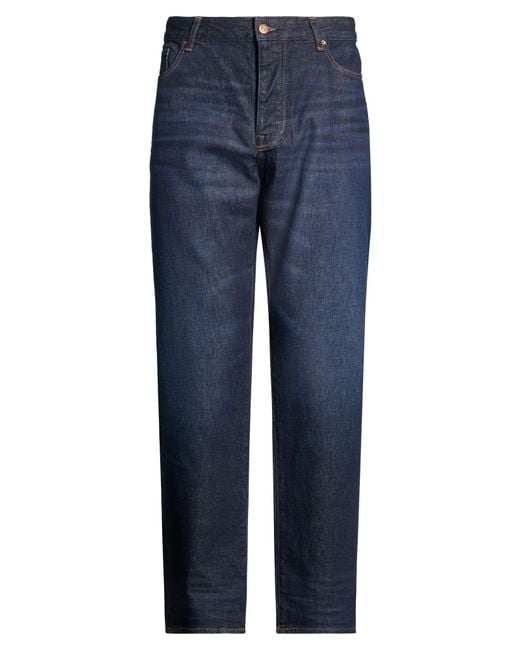 ARMANI EXCHANGE Blue Jeans Cotton, Elastane for men
