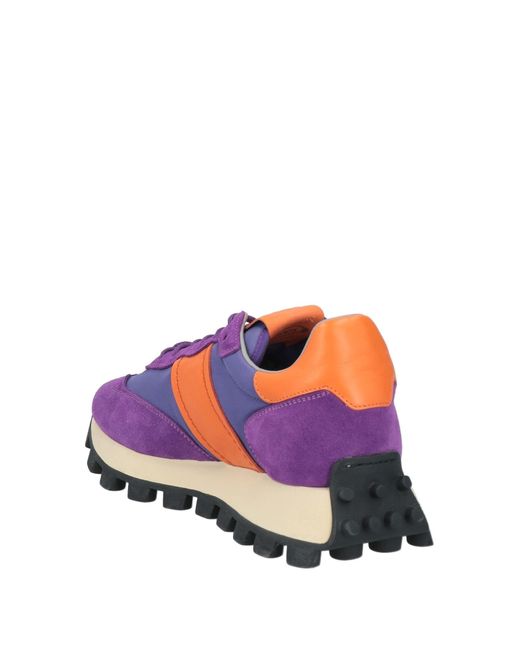 Tod's Purple Trainers