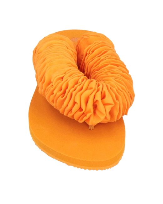 Tory Burch Orange Thong Sandal