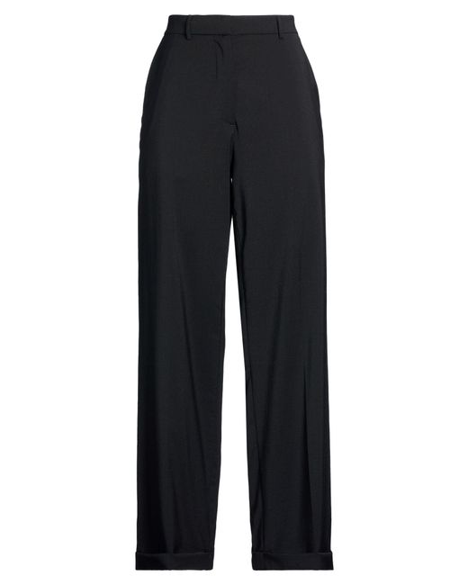 TRUE NYC Blue Pants Virgin Wool, Polyamide, Elastane