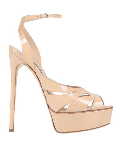 Casadei Natural Sandals