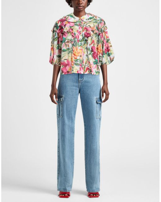 Camisa Farm Rio de color White