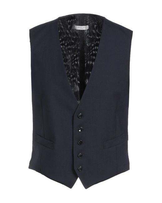 Boglioli Blue Waistcoat for men