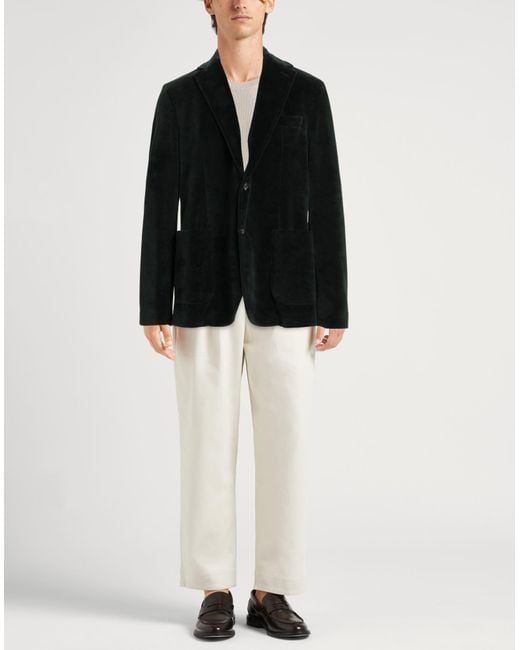 Circolo 1901 Black Blazer Cotton, Polyester for men