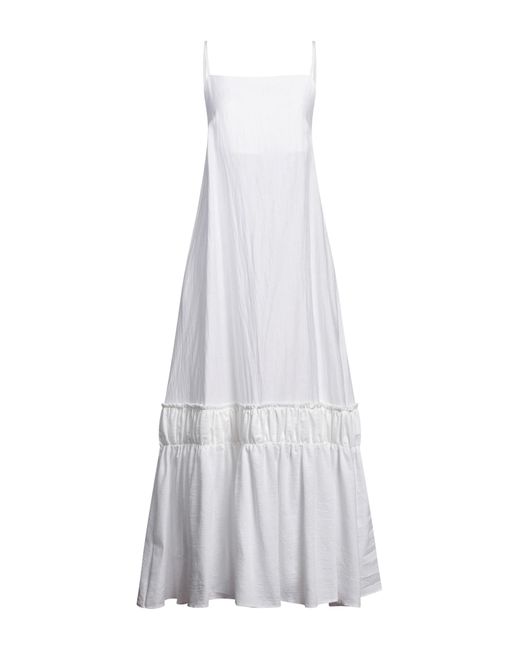 Alpha Studio White Maxi Dress