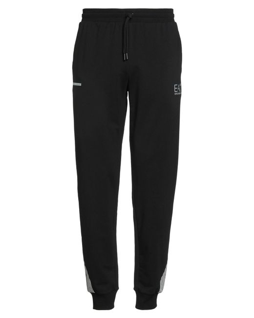 EA7 Black Pants for men
