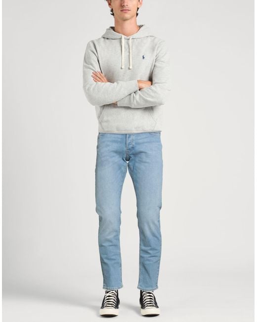 Jack & Jones Blue Jeans Cotton, Polyester, Recycled Cotton, Elastane for men