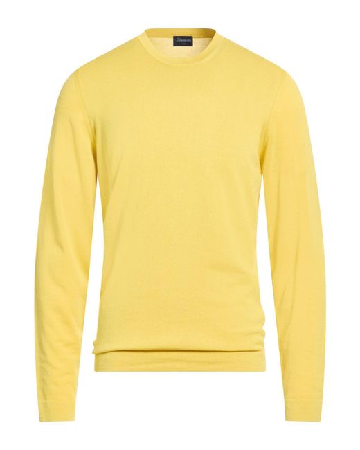 Pullover Drumohr de hombre de color Yellow
