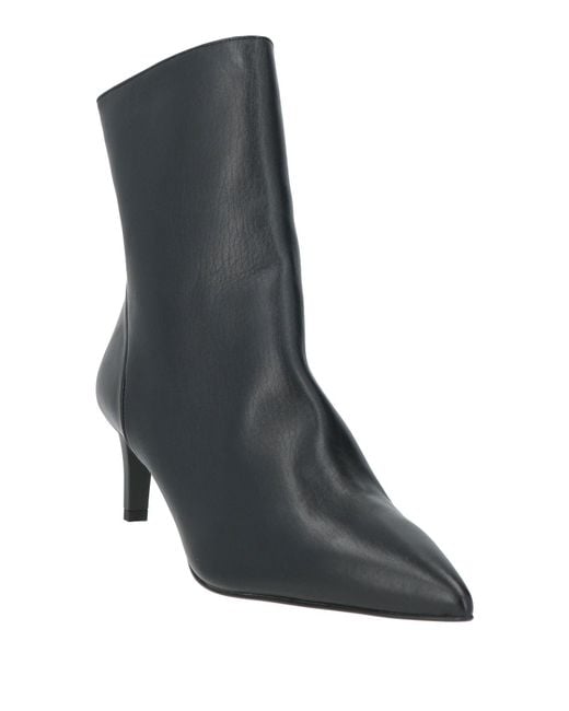 Divine Follie Black Ankle Boots