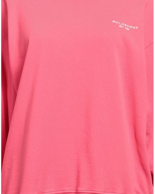 Sweat-shirt Philosophy Di Lorenzo Serafini en coloris Pink