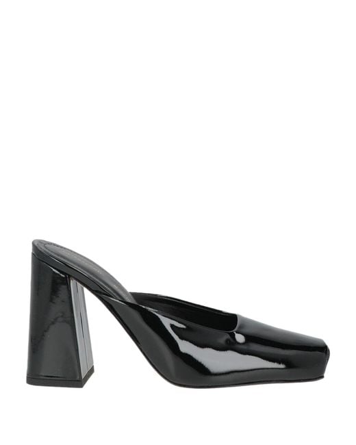 Liviana Conti Black Mules & Clogs