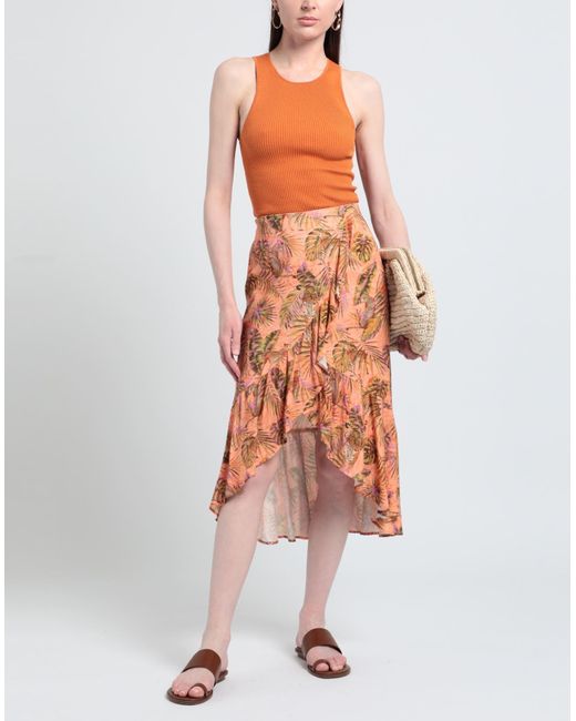 Desigual Multicolor Midi Skirt