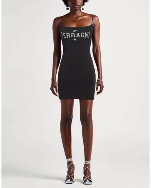 Chiara Ferragni Black Mini Dresses