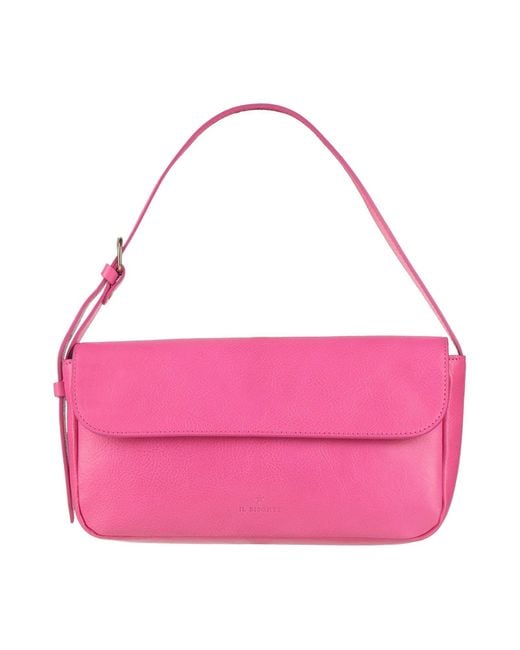 Borsa A Mano di Il Bisonte in Pink