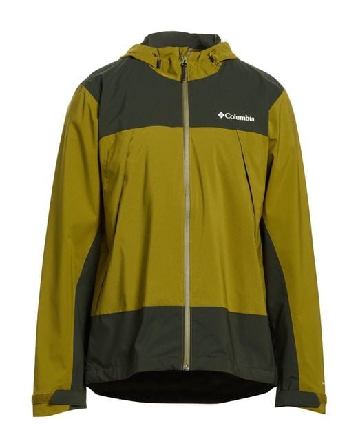 Columbia Green Military Jacket Recycled Polyester for men