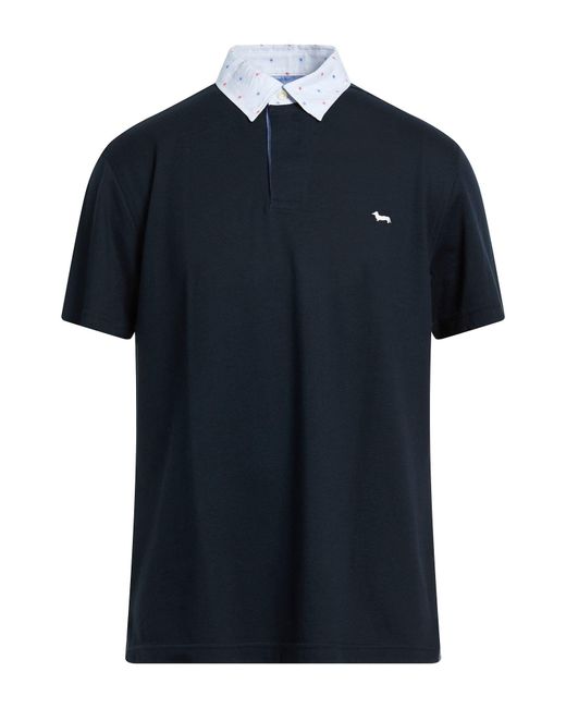 Harmont & Blaine Blue Polo Shirts for men