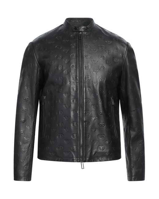 Emporio Armani Black Jacket for men
