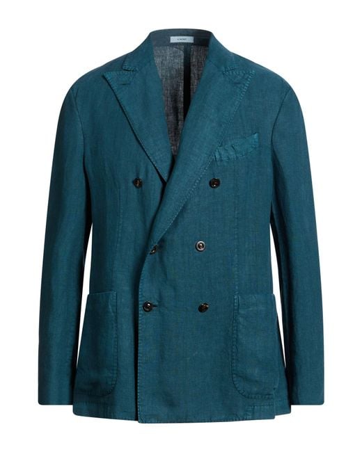 Boglioli Green Blazer for men