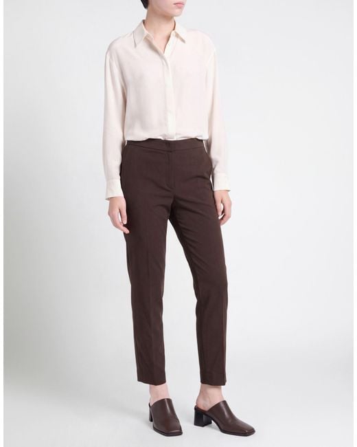 Pantalone di Clips in Brown