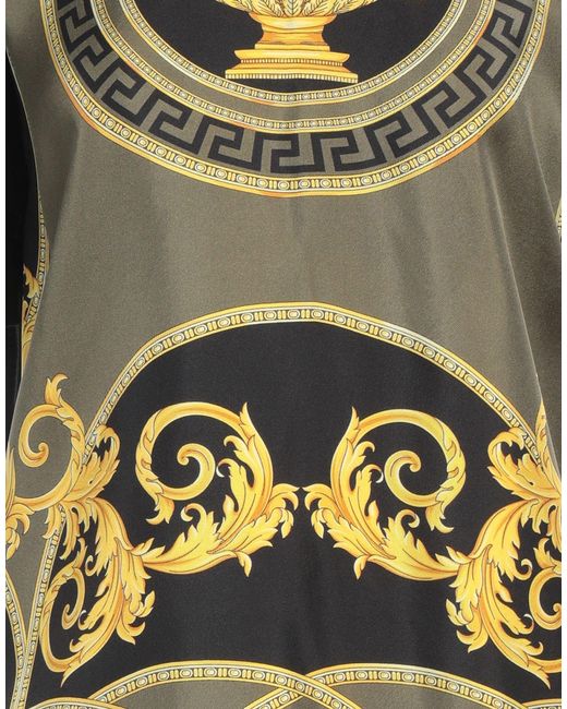 Versace Black Top Virgin Wool, Silk