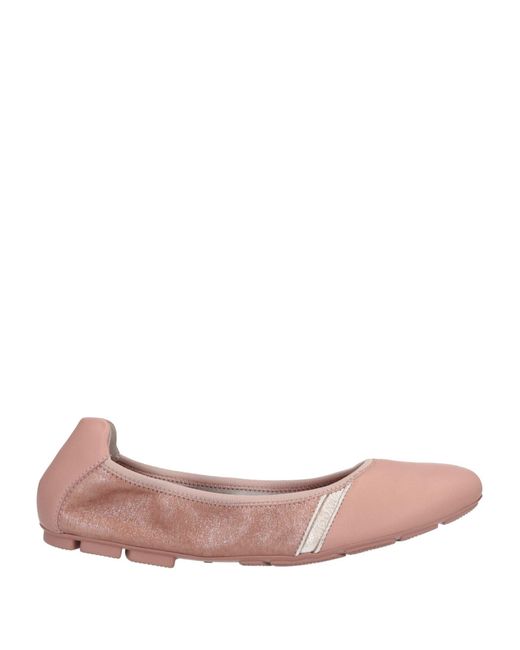 Hogan Pink Ballet Flats