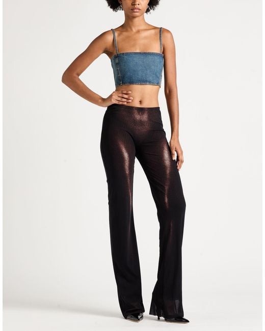 Jean Paul Gaultier Blue Pants Polyamide