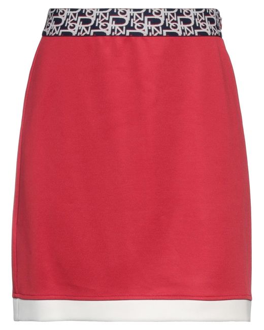 Pinko Red Mini Skirt
