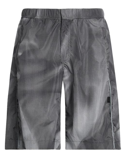 44 Label Group Gray Shorts & Bermuda Shorts Polyester for men
