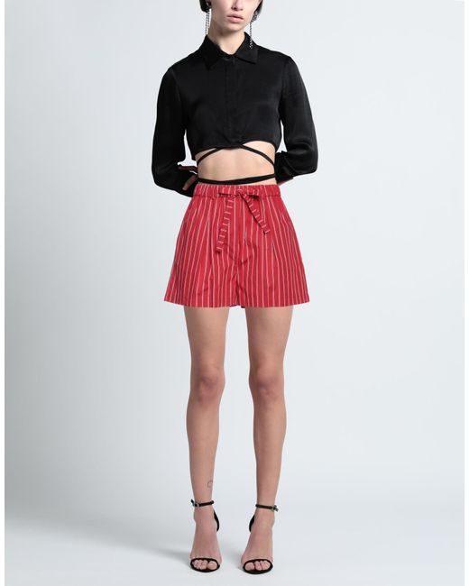 McQ Alexander McQueen Red Shorts & Bermuda Shorts