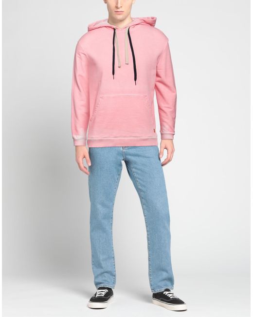 Daniele Alessandrini Pink Sweatshirt for men